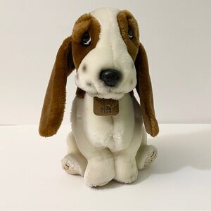 Vintage Hush Puppies Basset Hound Plush Mascot - Born 1958 Edition